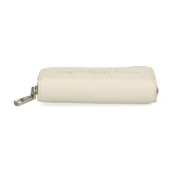 CALVIN KLEIN Billeteras K60K612255 ACF EGGSHELL