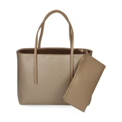 CALVIN KLEIN Bolsos LV04F3267G3I6 TAUPE AOP