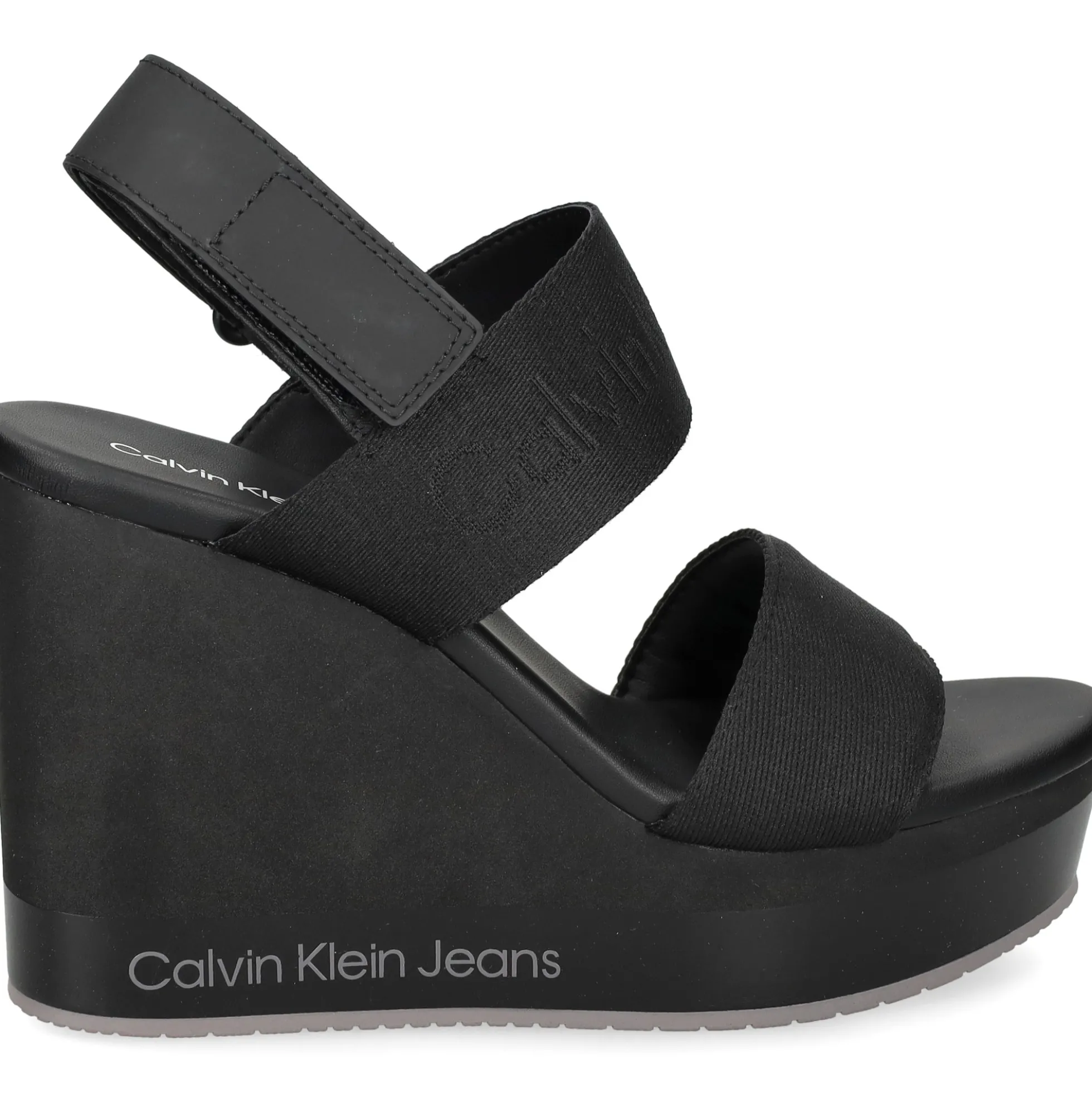 CALVIN KLEIN Sandalias cuña de Mujer YW0YW01360 0GO BLACK