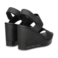 CALVIN KLEIN Sandalias cuña de Mujer YW0YW01360 0GO BLACK