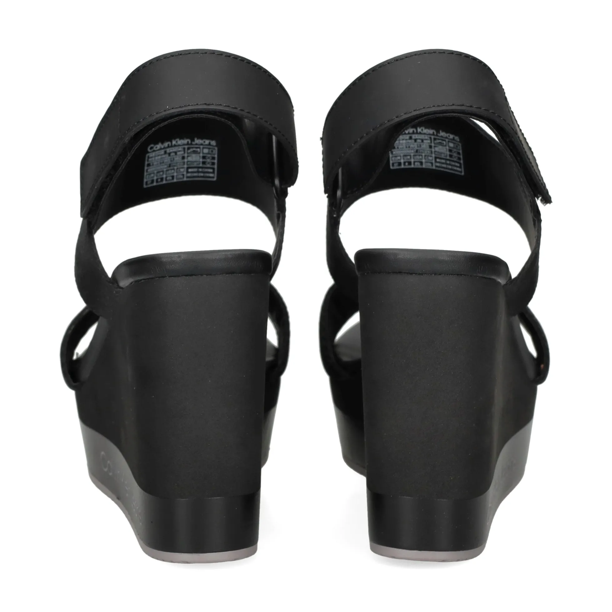CALVIN KLEIN Sandalias cuña de Mujer YW0YW01360 0GO BLACK