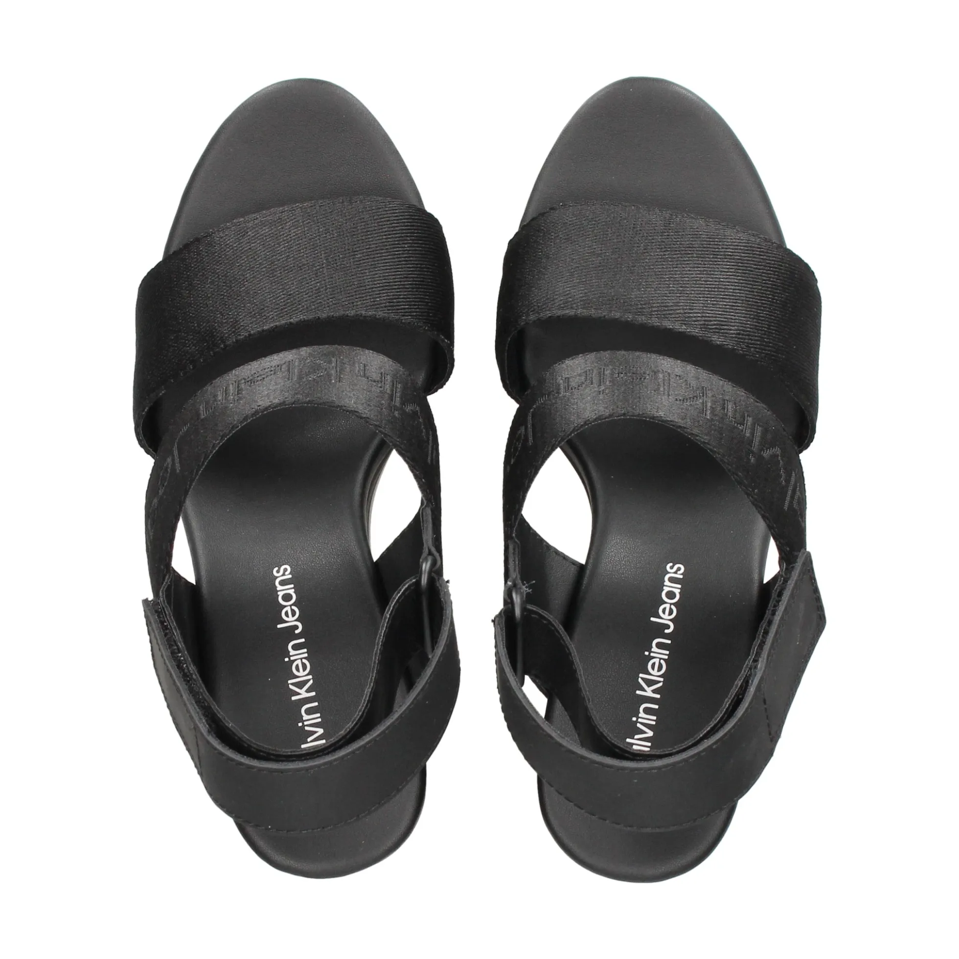 CALVIN KLEIN Sandalias cuña de Mujer YW0YW01360 0GO BLACK