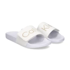 CALVIN KLEIN Sandalias de Hombre HM0HM00957 Bri white - ybr