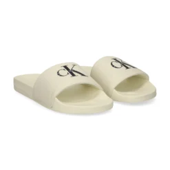 CALVIN KLEIN Sandalias planas de Mujer YW0YW01967 AD6 MAIZ DULCE