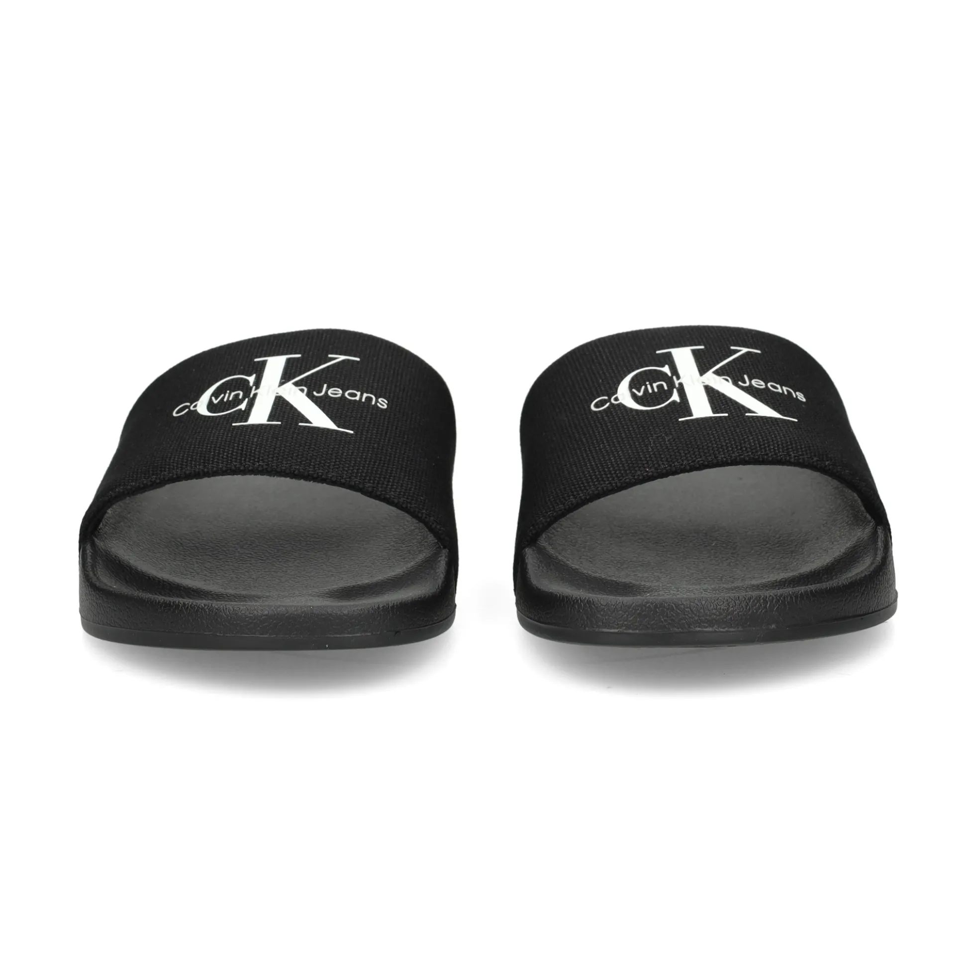 CALVIN KLEIN Sandalias planas de Mujer YW0YW01835 0GM BLACK/BRIGH