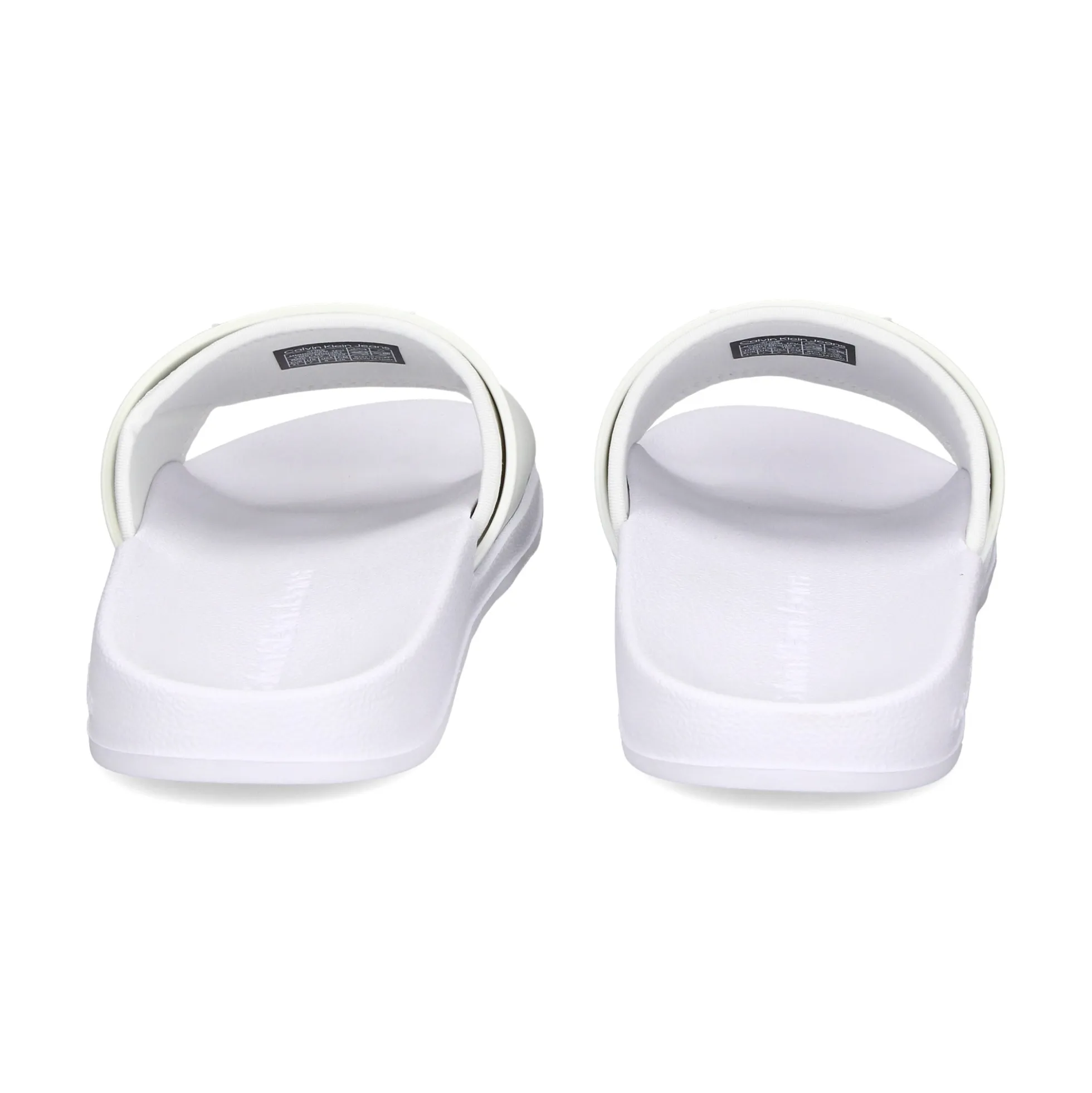 CALVIN KLEIN Sandalias planas de Mujer YM0YM00361 WHITE - YBR