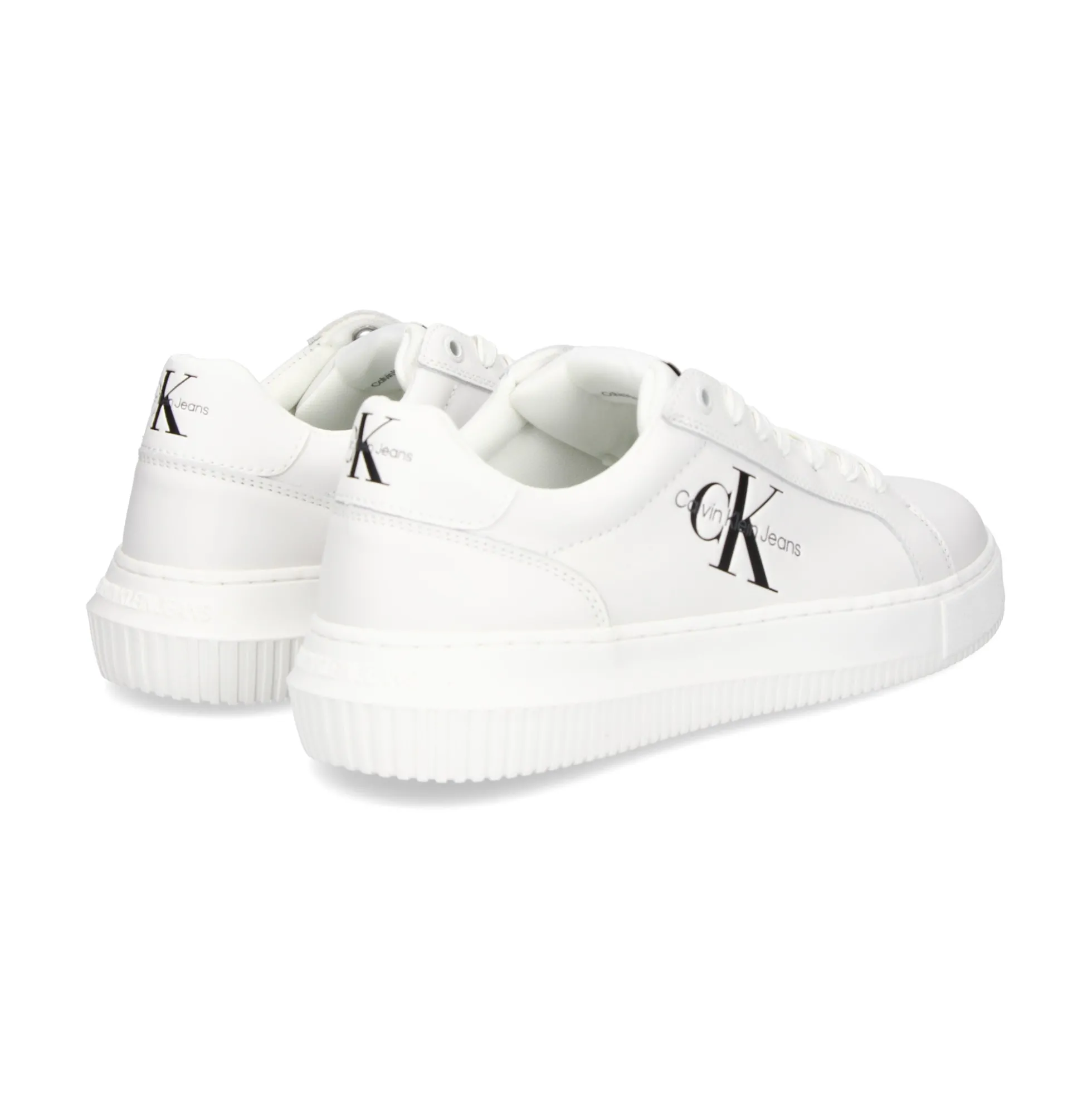 CALVIN KLEIN Zapatillas de Hombre YM0YM00681 WHITE - YBR