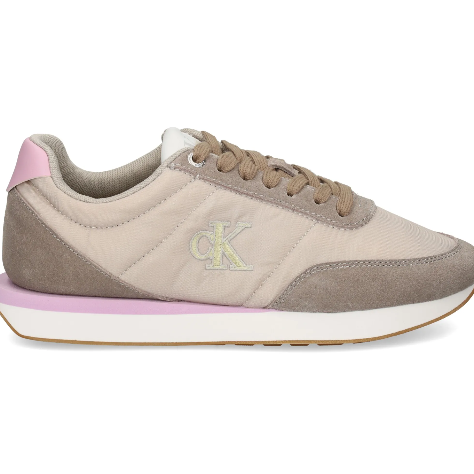 CALVIN KLEIN Zapatillas de Mujer YW0YW01990 0IJ TAUPE/LILAC
