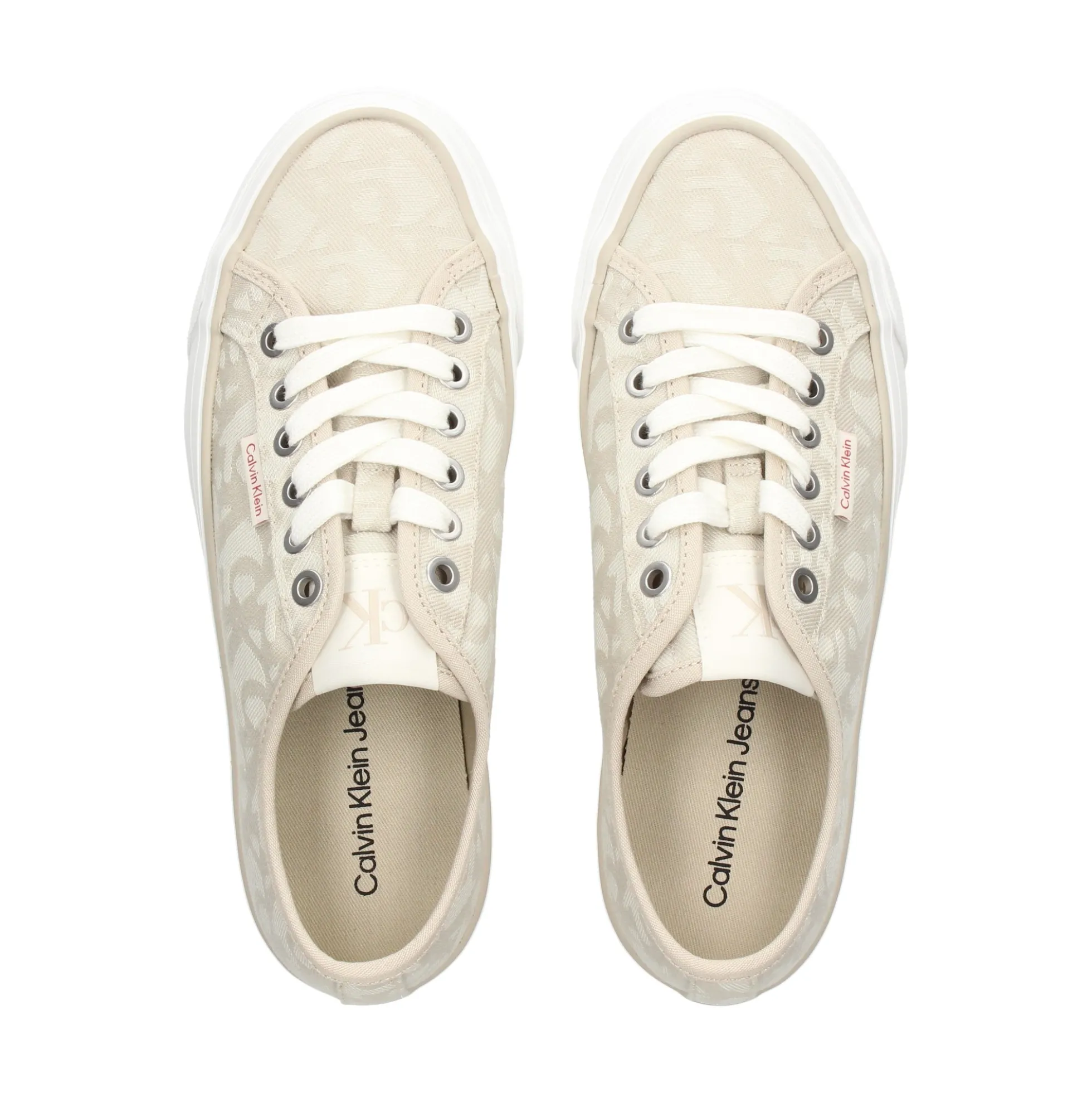 CALVIN KLEIN Zapatillas de Mujer YW0YW01965 0GA JACQUARD