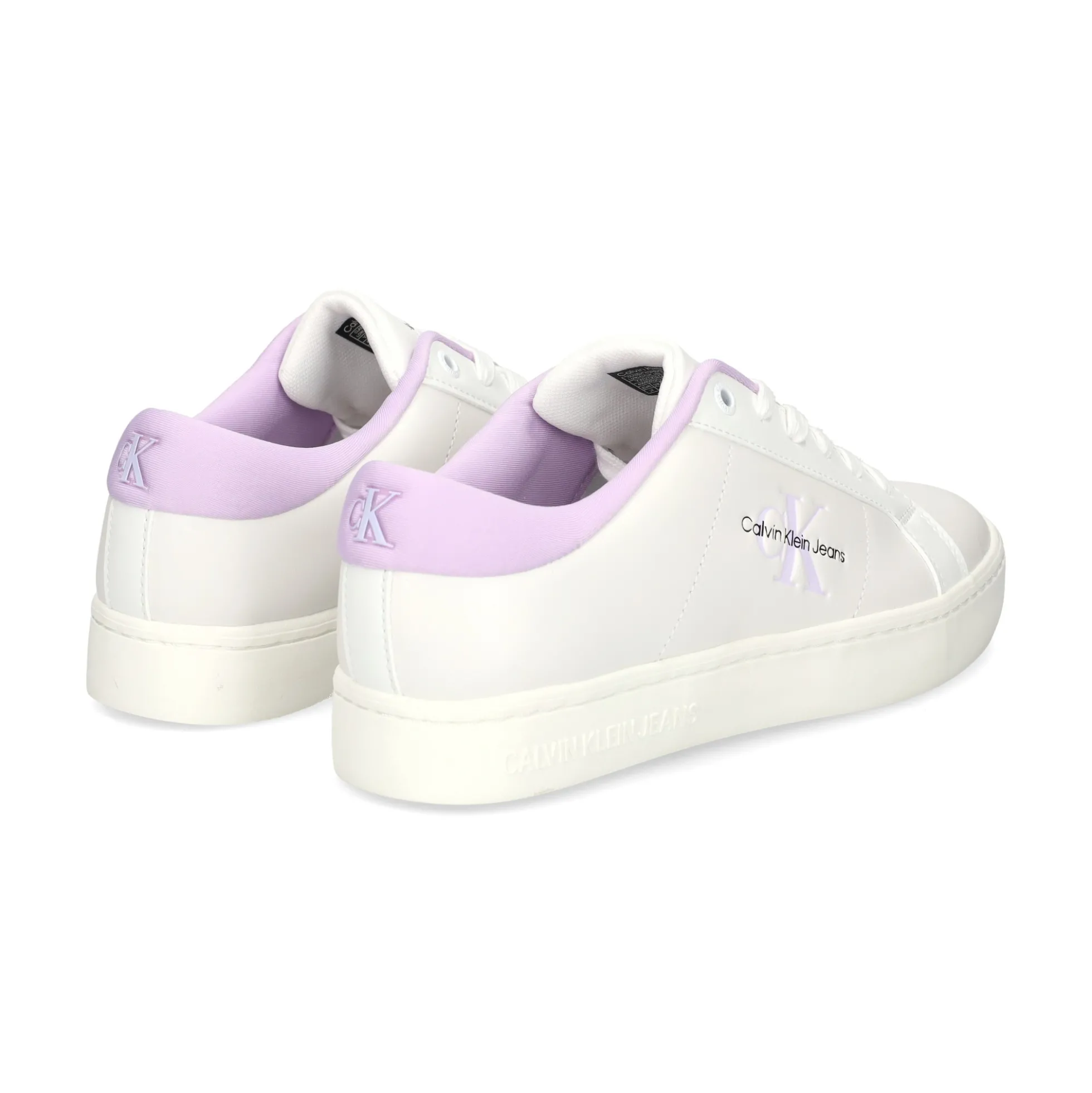 CALVIN KLEIN Zapatillas de Mujer YW0YW01444 0LF WHITE/PASTE