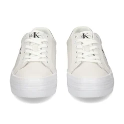 CALVIN KLEIN Zapatillas de Mujer YW0YW01474 0K9 WHITE/SILVE