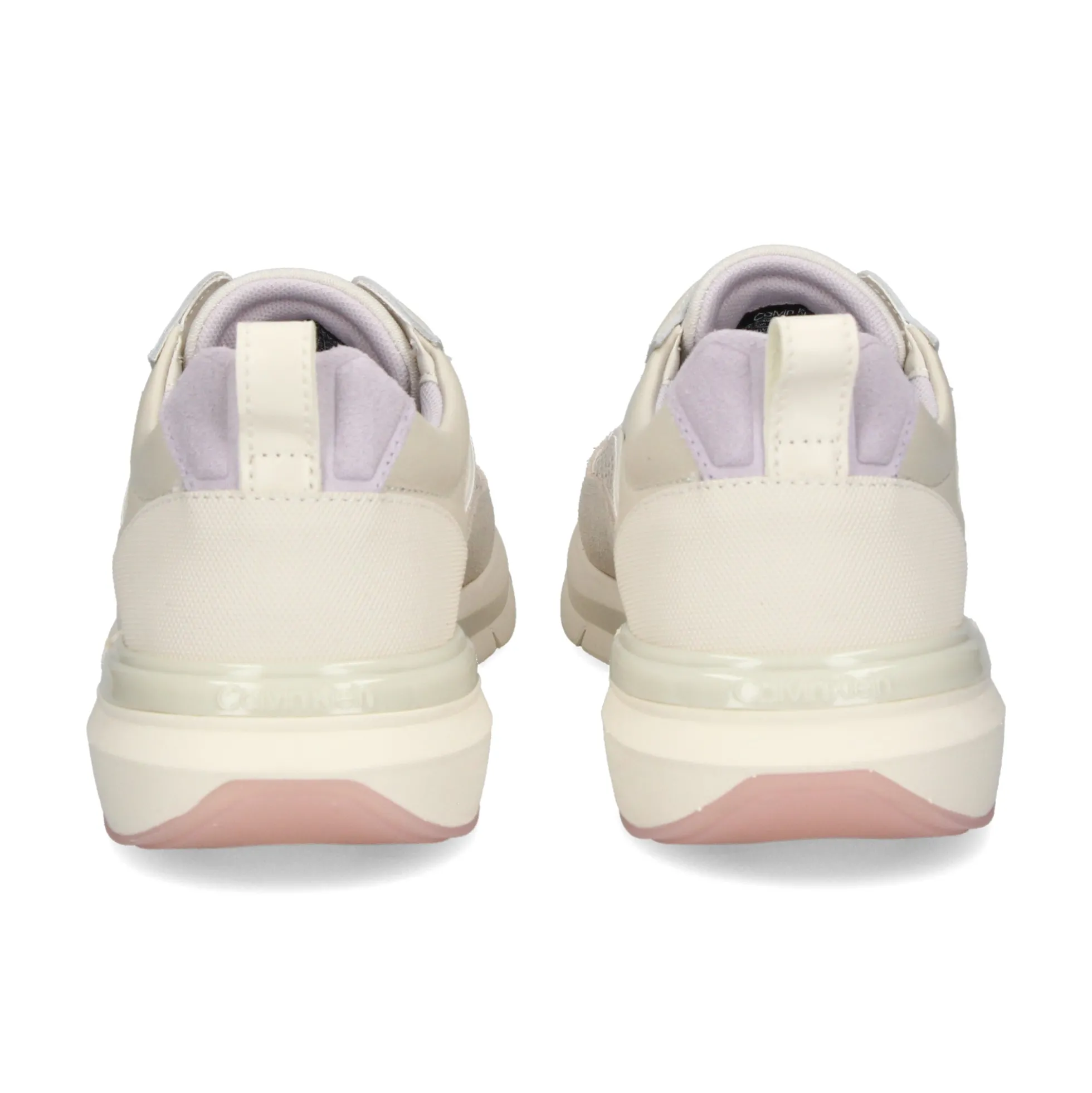 CALVIN KLEIN Zapatillas de Mujer HW0HW01581 0HF DK ECRU /
