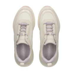CALVIN KLEIN Zapatillas de Mujer HW0HW01581 0HF DK ECRU /
