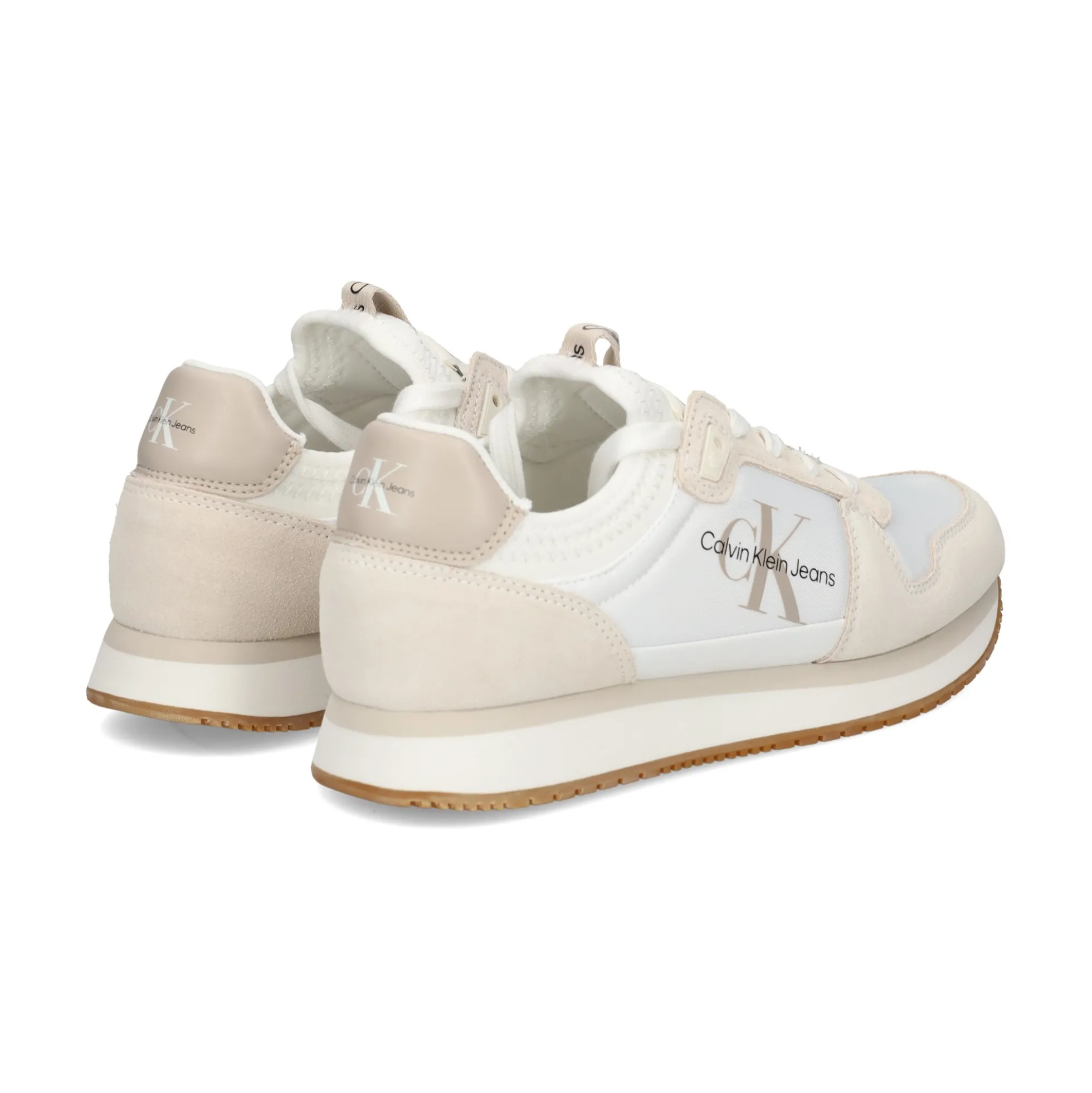 CALVIN KLEIN Zapatillas de Mujer YW0YW00840 01T BRIGHT WHIC