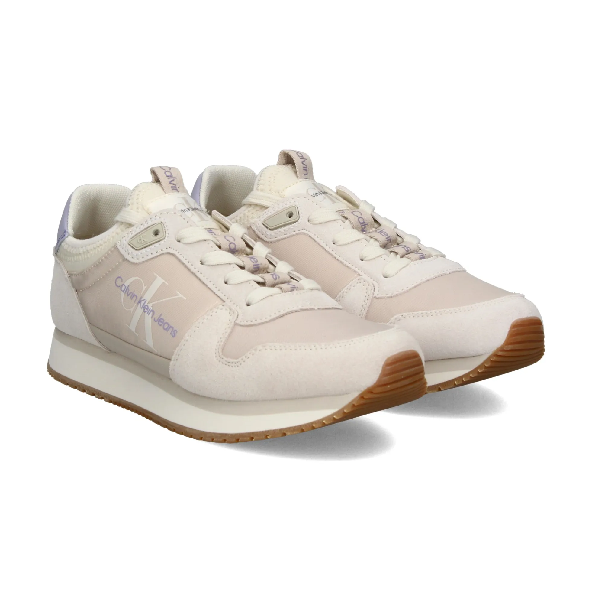 CALVIN KLEIN Zapatillas de Mujer YW0YW01238 YBI CREAMY WHIT