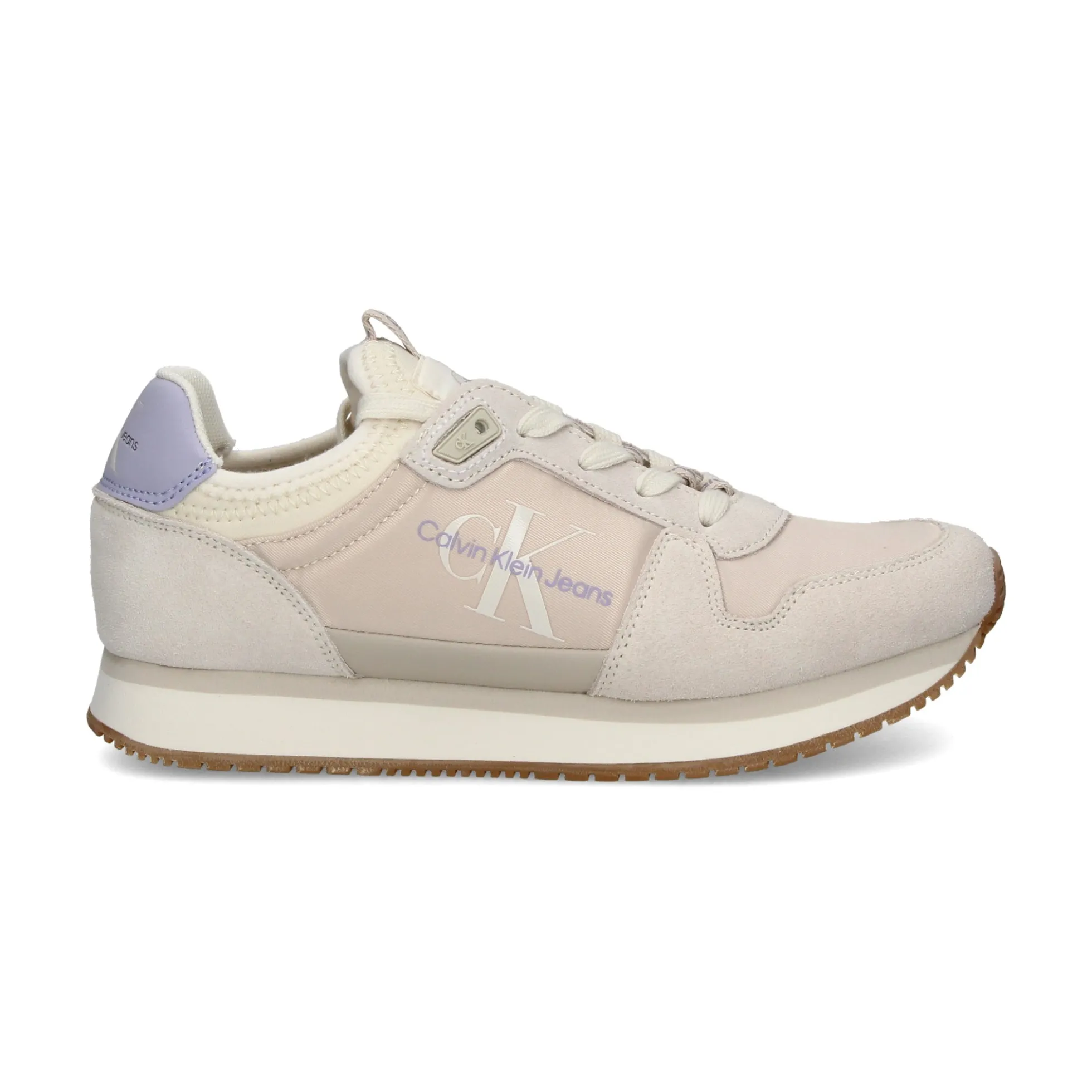 CALVIN KLEIN Zapatillas de Mujer YW0YW01238 YBI CREAMY WHIT