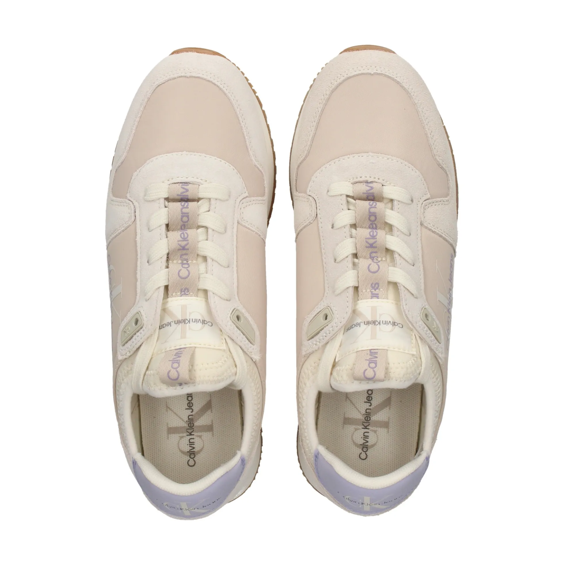 CALVIN KLEIN Zapatillas de Mujer YW0YW01238 YBI CREAMY WHIT