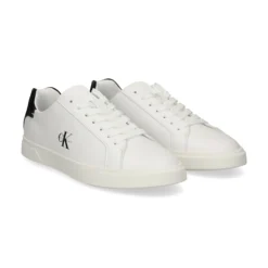 CALVIN KLEIN Zapatillas de Mujer HW0HW03146 01W BLANCO/NEGR