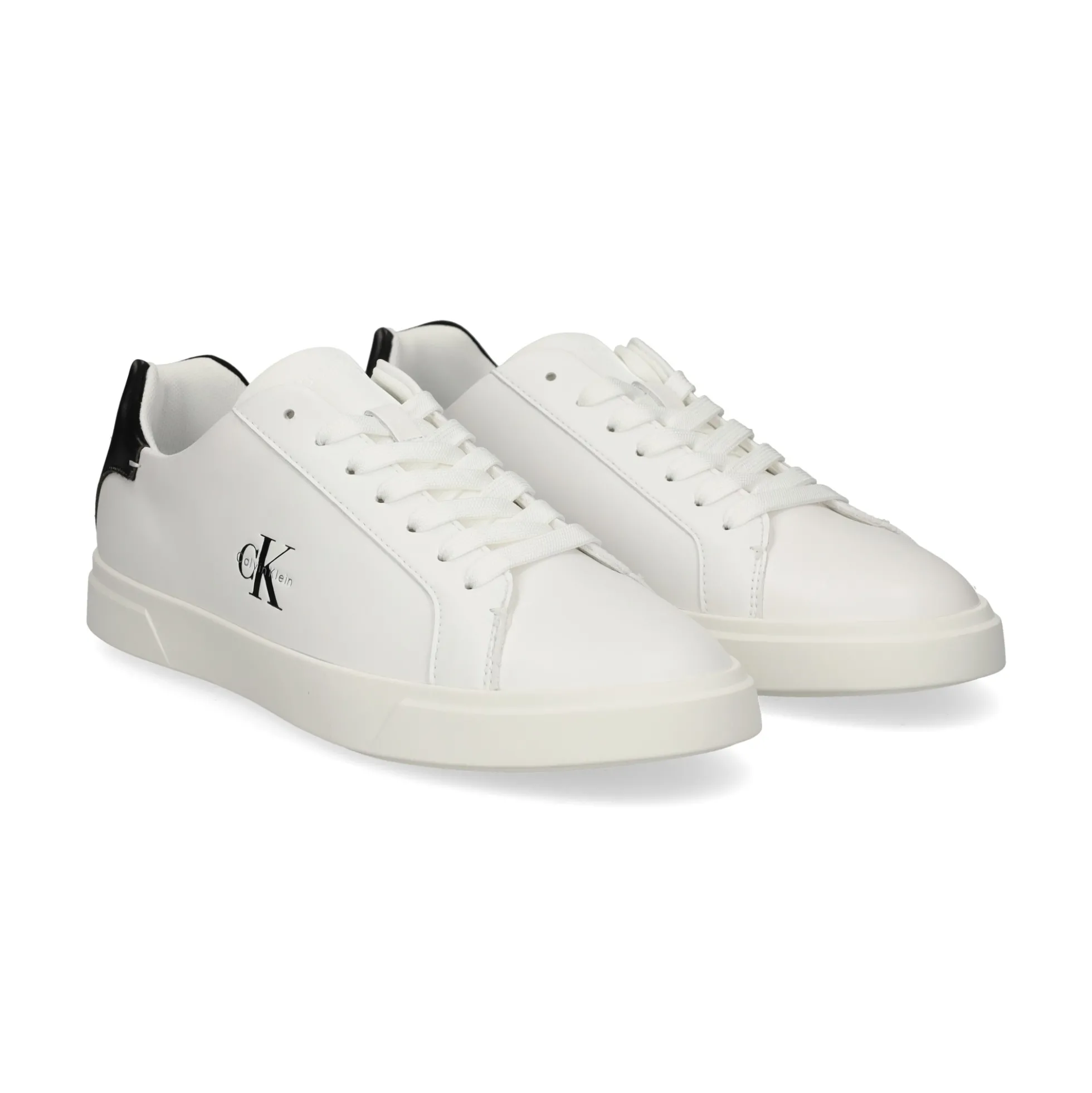 CALVIN KLEIN Zapatillas de Mujer HW0HW03146 01W BLANCO/NEGR