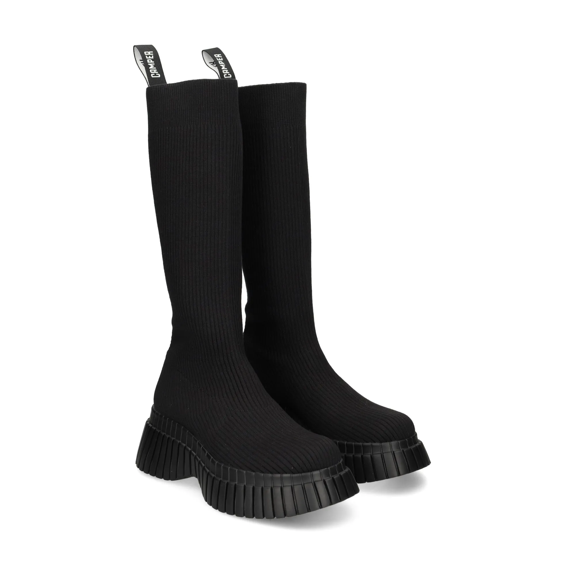 CAMPER Botas con tacón de Mujer K400802 001 NEGRO