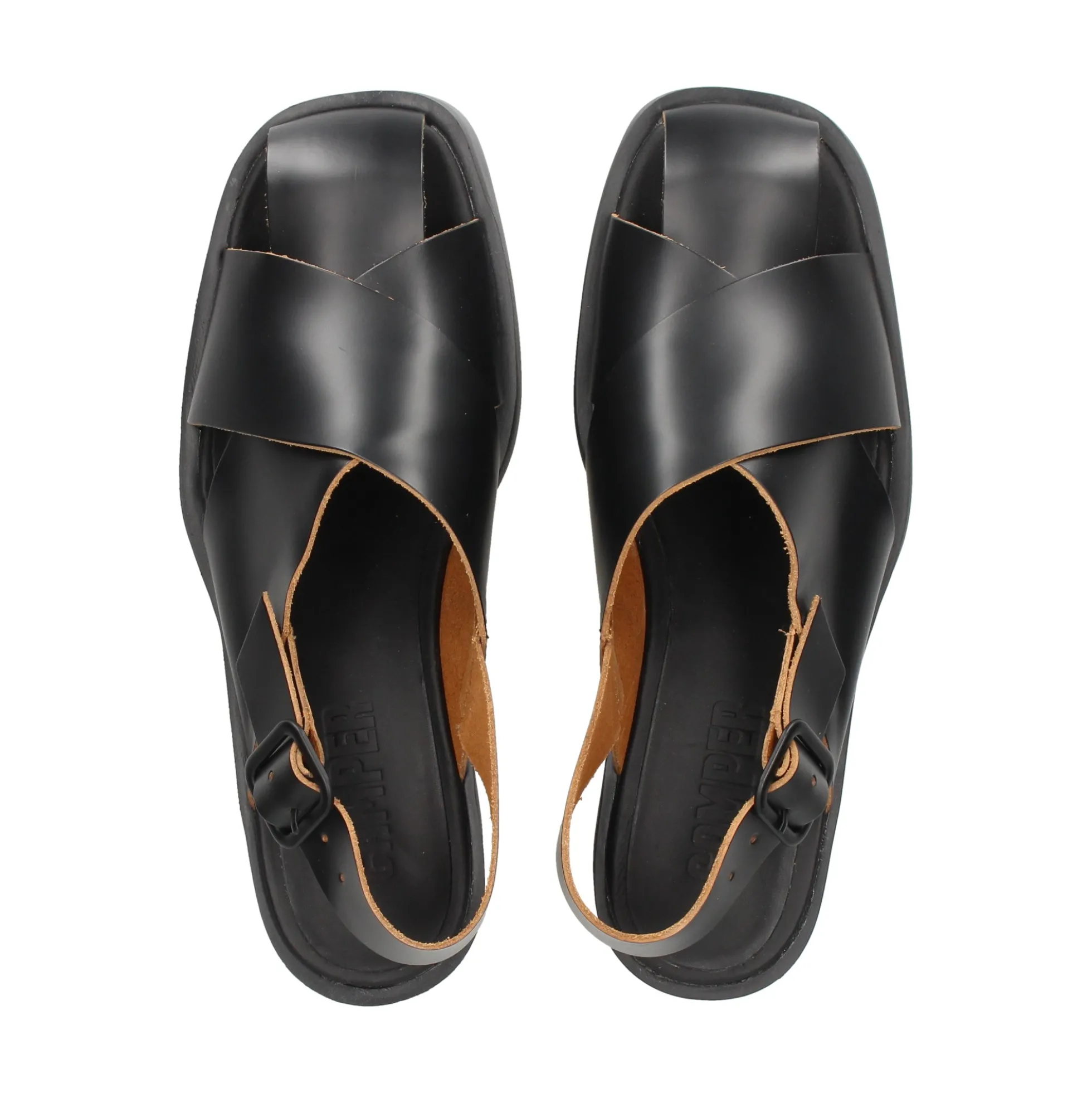 CAMPER Sandalias con plataforma de Mujer K201725 001 NEGRO