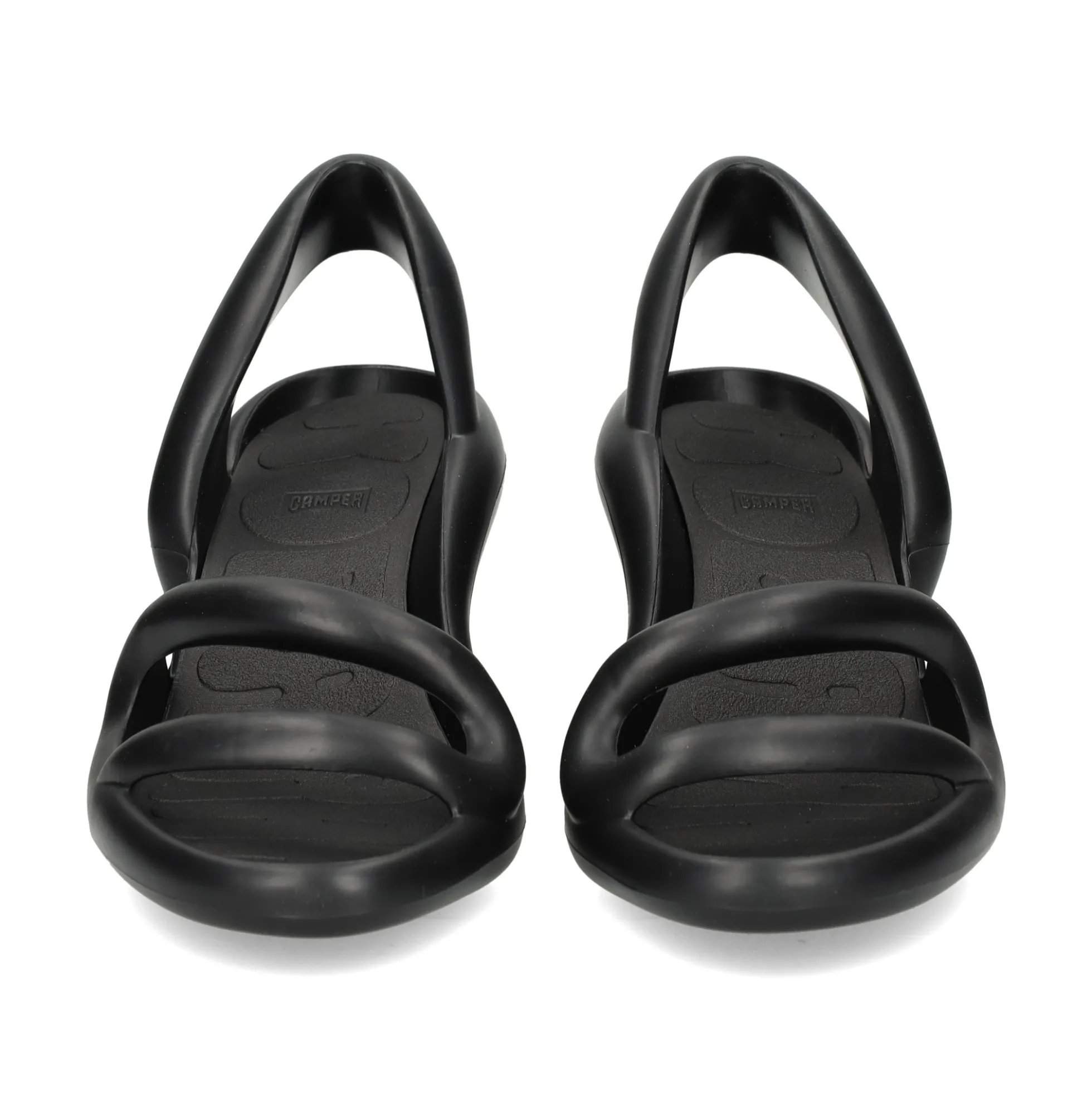 CAMPER Sandalias con tacón de Mujer K200155 026 Negro Matt