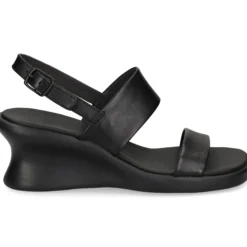 CAMPER Sandalias cuña de Mujer K201915 001 NEGRO