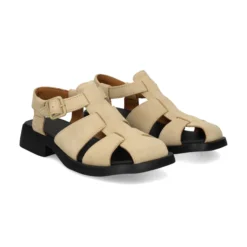 CAMPER Sandalias planas de Mujer K201489 009 BEIGE