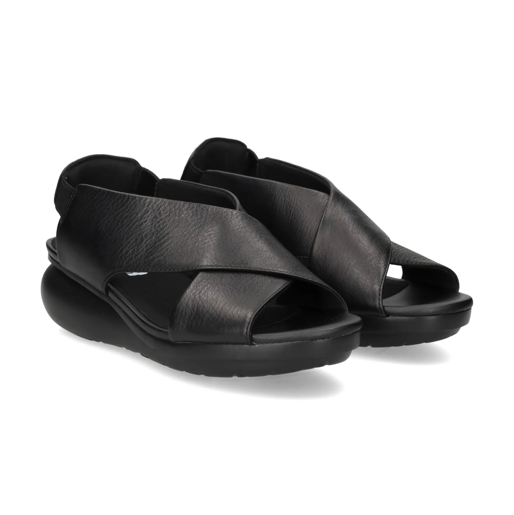 CAMPER Sandalias planas de Mujer K200066 008 NEGRO
