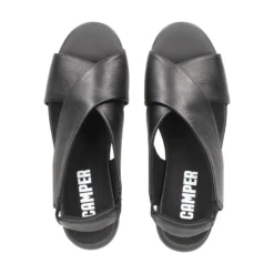 CAMPER Sandalias planas de Mujer K200066 008 NEGRO