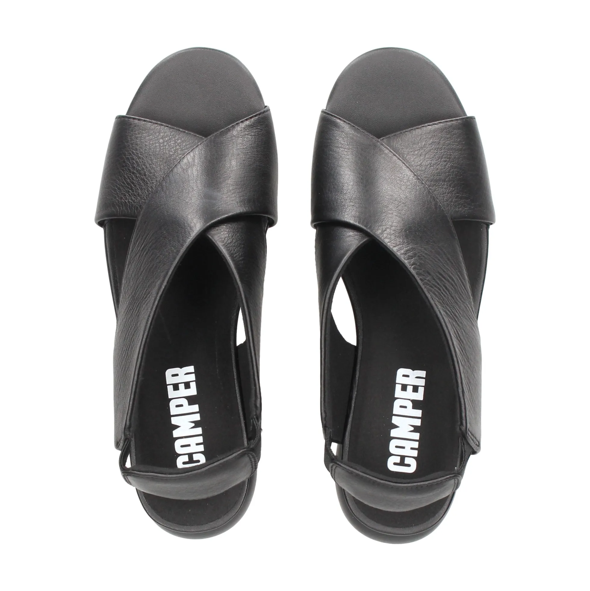 CAMPER Sandalias planas de Mujer K200066 008 NEGRO