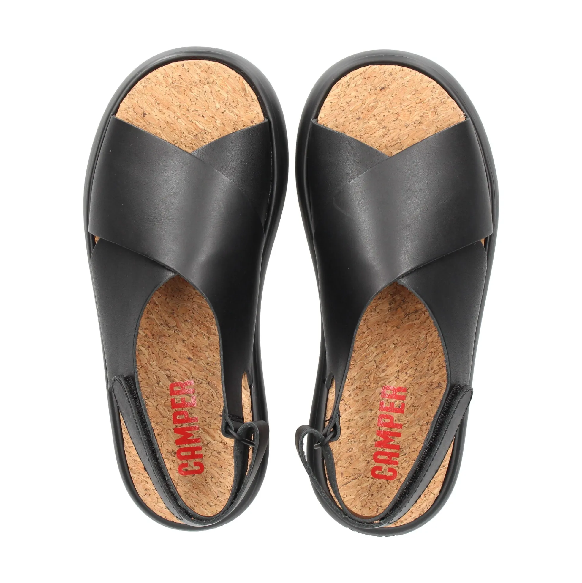 CAMPER Sandalias planas de Mujer K201534 001 NEGRO