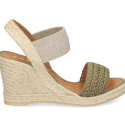 CASTELLER Sandalias cuña de Mujer 39-21-603 KAKI
