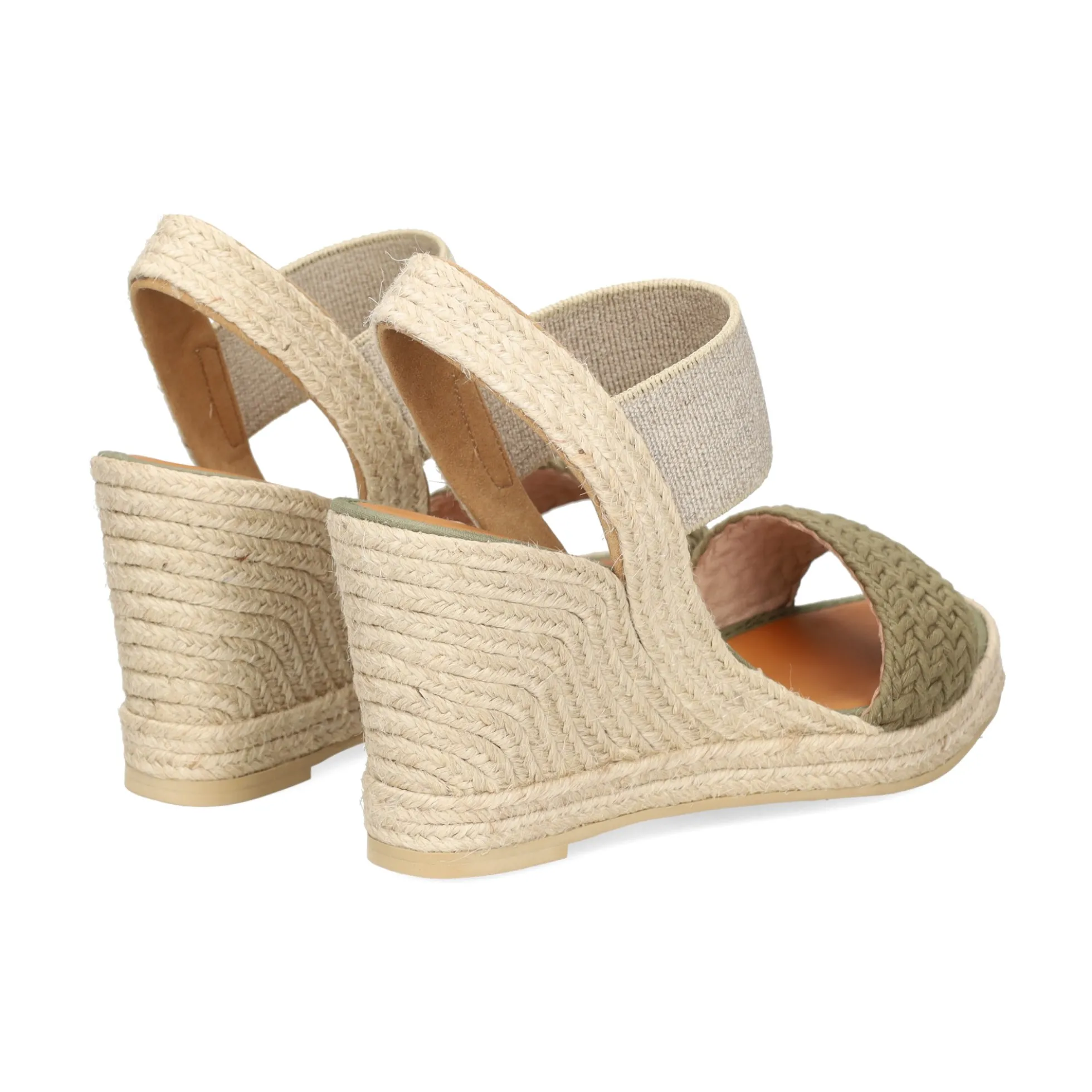 CASTELLER Sandalias cuña de Mujer 39-21-603 KAKI