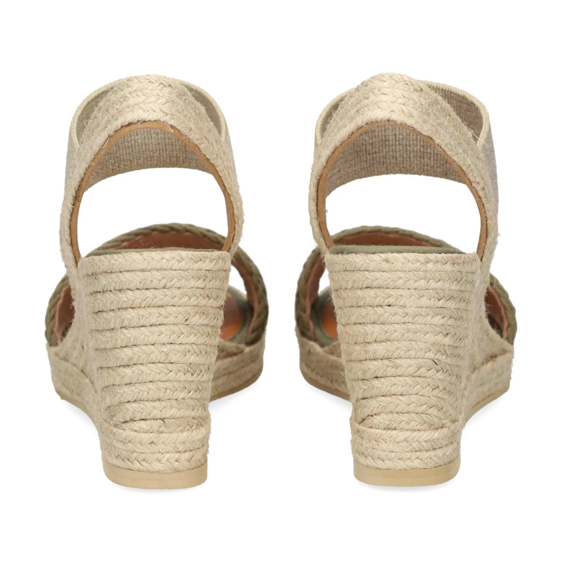 CASTELLER Sandalias cuña de Mujer 39-21-603 KAKI