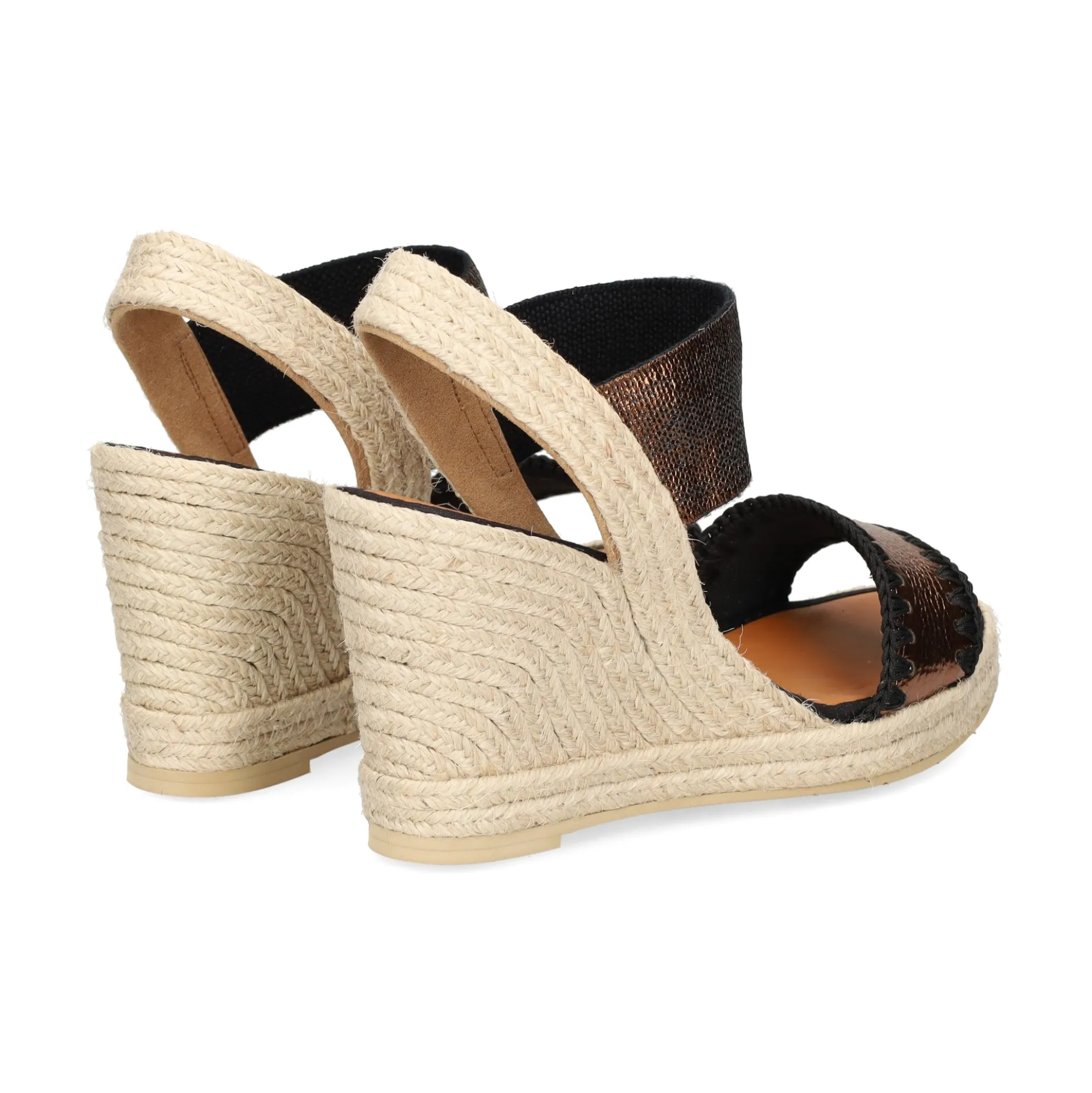 CASTELLER Sandalias cuña de Mujer 49-21-886 BRONCE
