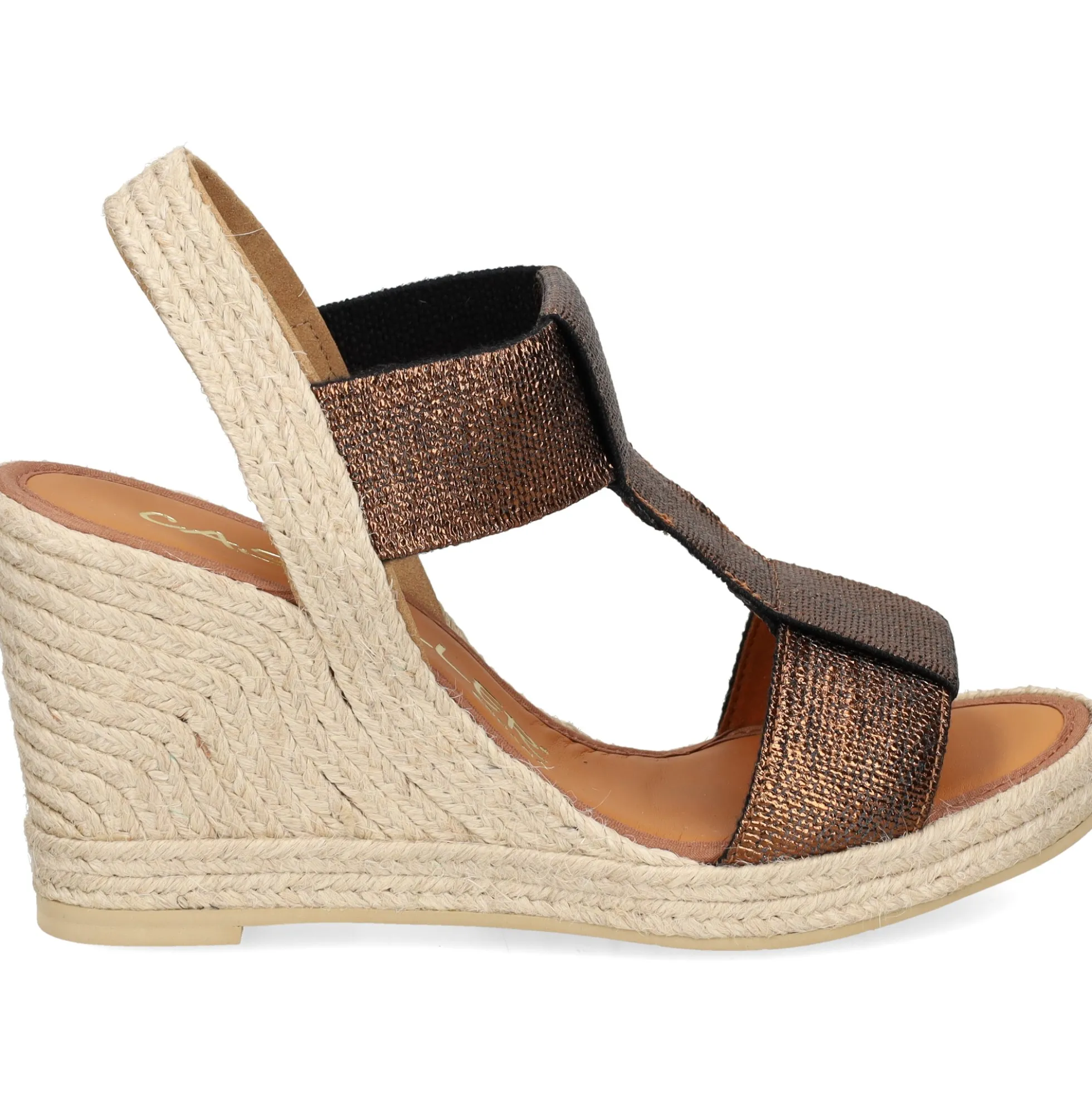 CASTELLER Sandalias cuña de Mujer 49-21-892 BRONCE