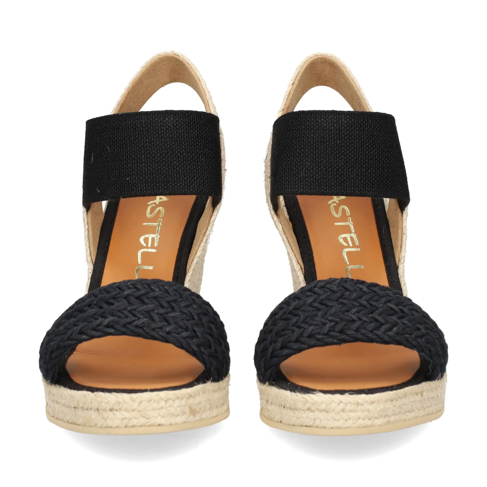 CASTELLER Sandalias cuña de Mujer 39-21-603 NEGRO