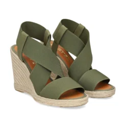 CASTELLER Sandalias cuña de Mujer 39-21-599 MILITAR