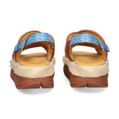 4CCCCEES Sandalias con plataforma de Mujer MELLOW MOA MARRON