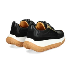4CCCCEES Zapatillas de Mujer KAPOK PINTO NEGRO
