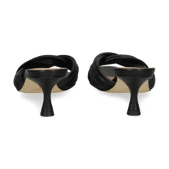CHANTAL Sandalias con tacón de Mujer 2612 NEGRO