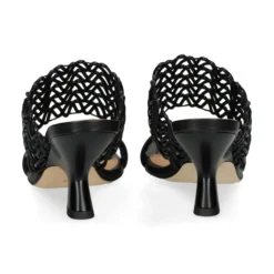 CHANTAL Sandalias con tacón de Mujer 2619 NEGRO