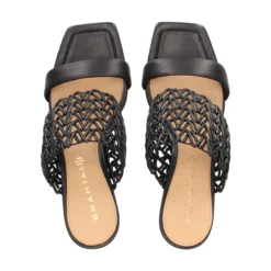 CHANTAL Sandalias con tacón de Mujer 2619 NEGRO