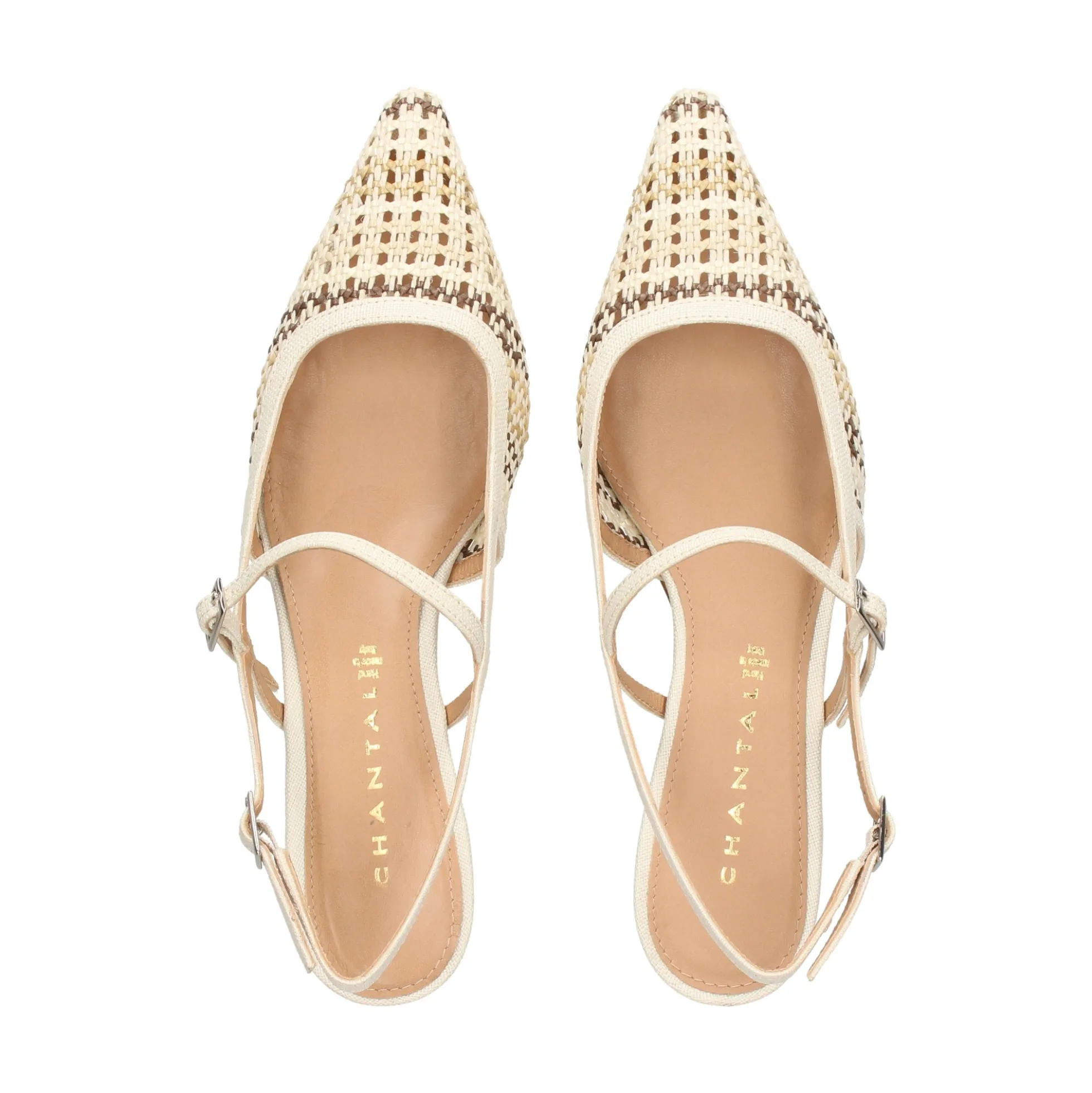 CHANTAL Zapatos de tacón bajo 2559 MARFIL