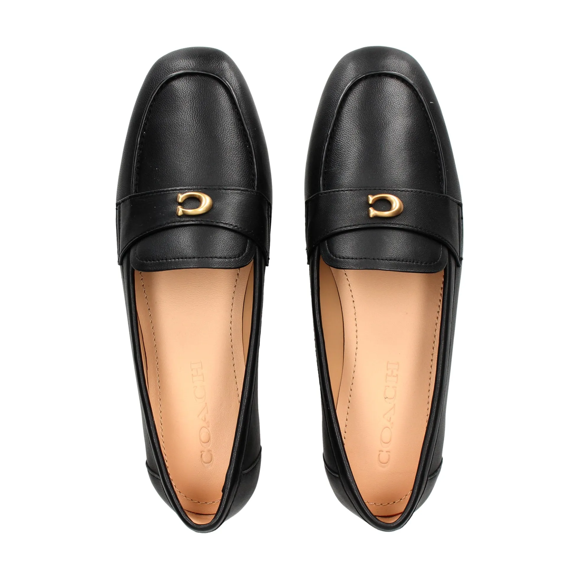 COACH Mocasines de Mujer CCD67 NEGRO