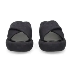 COACH Sandalias con plataforma de Mujer CAS84 NEGRO