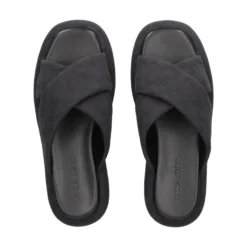 COACH Sandalias con plataforma de Mujer CAS84 NEGRO