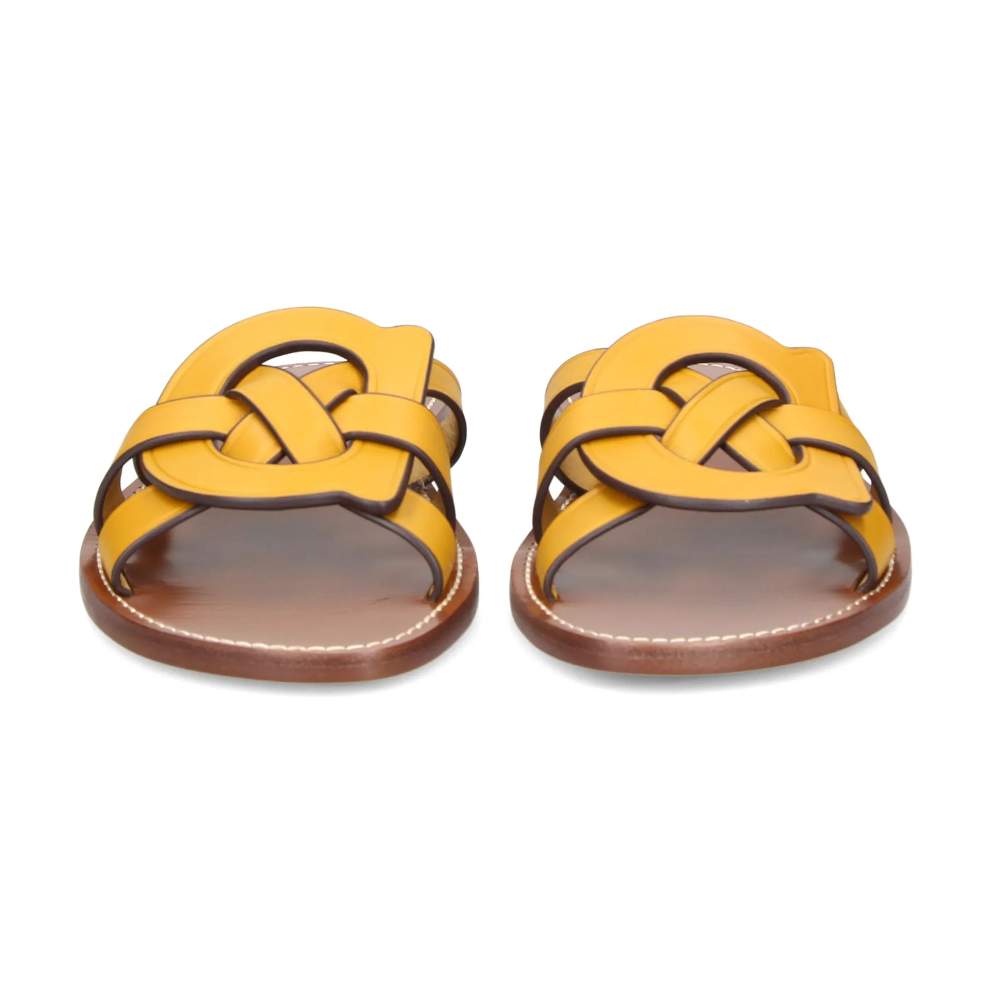 COACH Sandalias planas de Mujer CI222 yellow gold