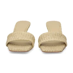 CULT GAIA Sandalias con tacón de Mujer SD3266SH2426 NATURAL